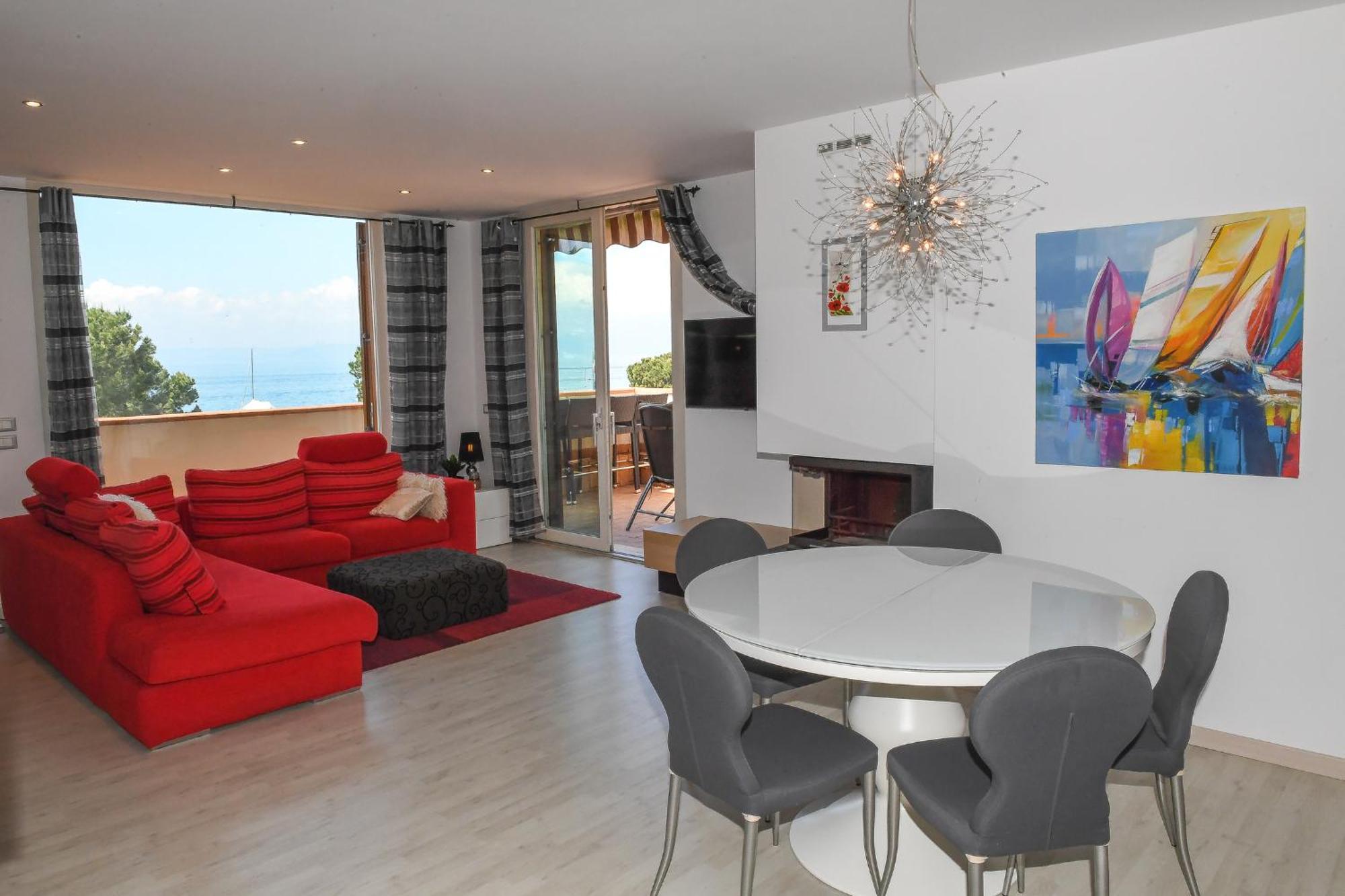 Favola Bella The Panoramic Penthouse Bardolino Exterior foto